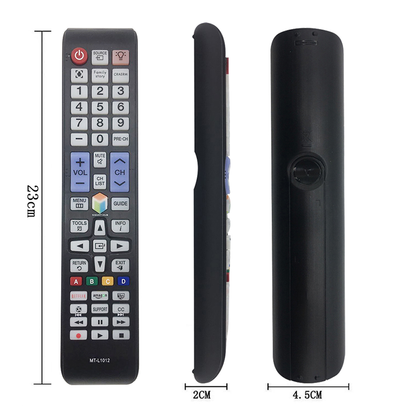 Universal samsung smart tv-fjernkontroll med bakgrunnsbelysning mt-l1012 - bilde 4