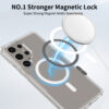 Galaxy s25 ultra magnetiskt mobilskal magsafe kompatibel genomskinligt