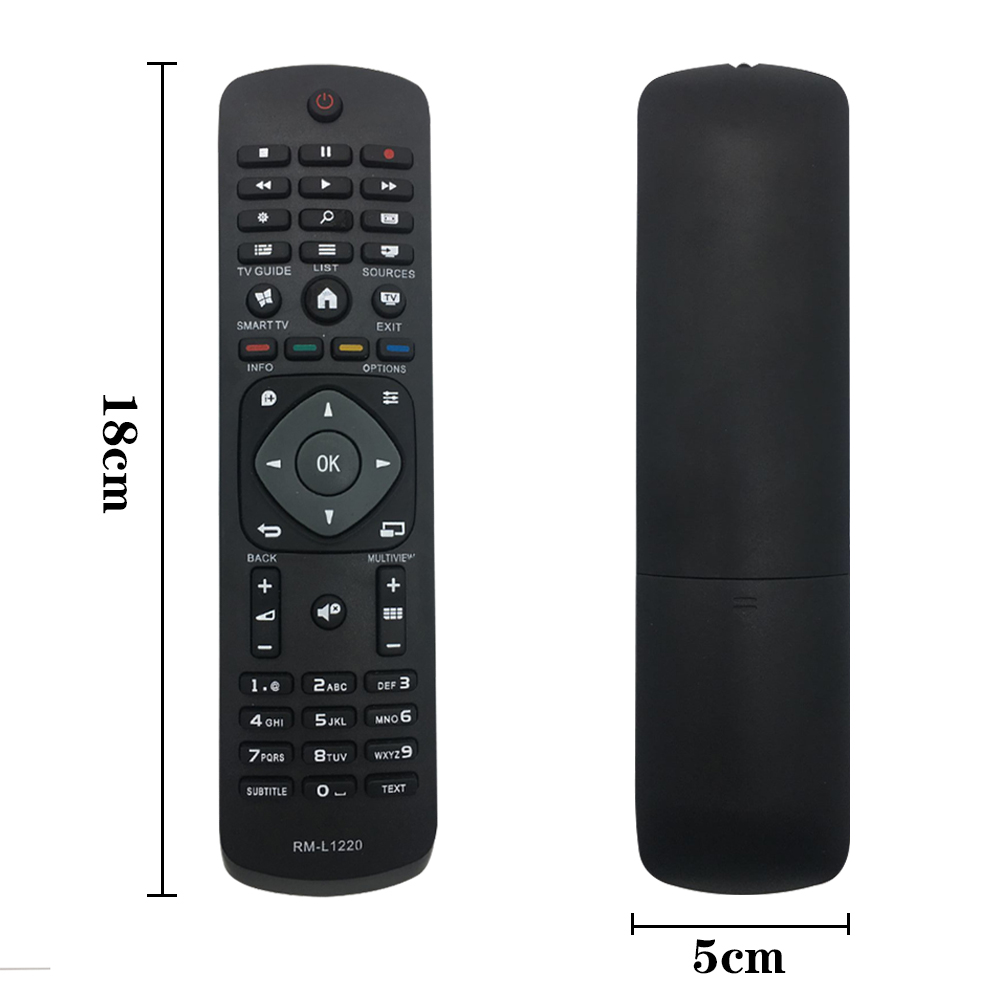 Philips rm-l1220 universal erstatningsfjernkontroll - bilde 5