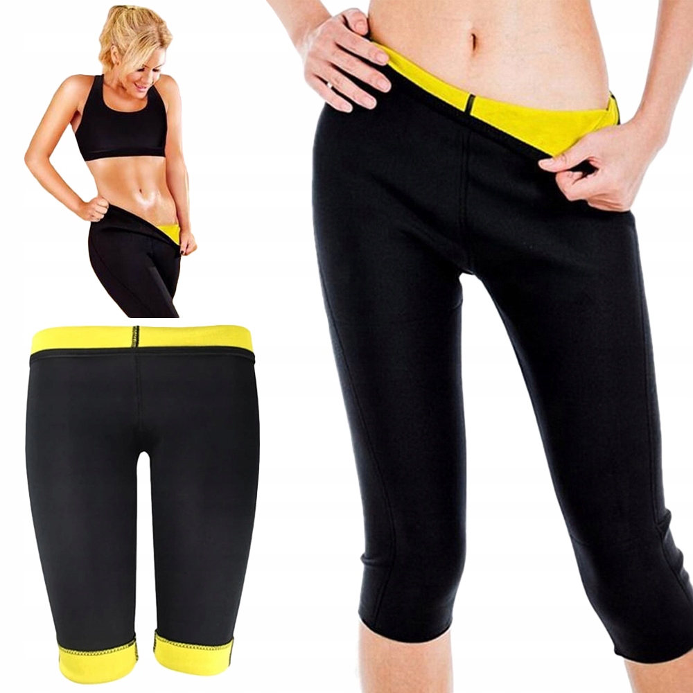 Neopren träningshorts leggings med sauna effect xl