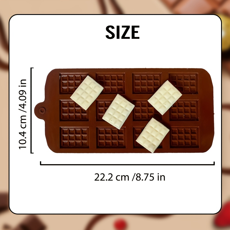 Silikon chokladform mini chokladkakor godis bakning - bild 9