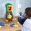 Prickskyttespel för barn - hungry duck sällskapsspel med 2 gevär