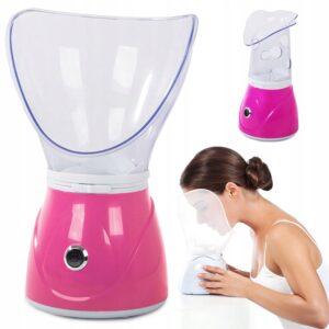 Ansiktsbastu &
  Ansiktsångare – Portabel Inhalator med 2 Silikonmasker, 55 ml