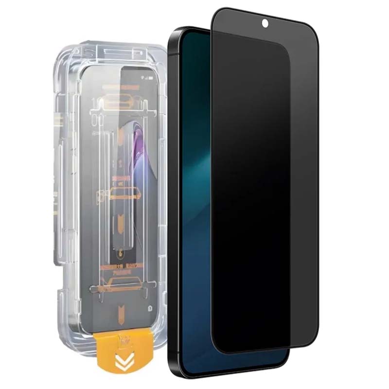 Easy install galaxy s24 privacy skärmskydd hd härdat glas
