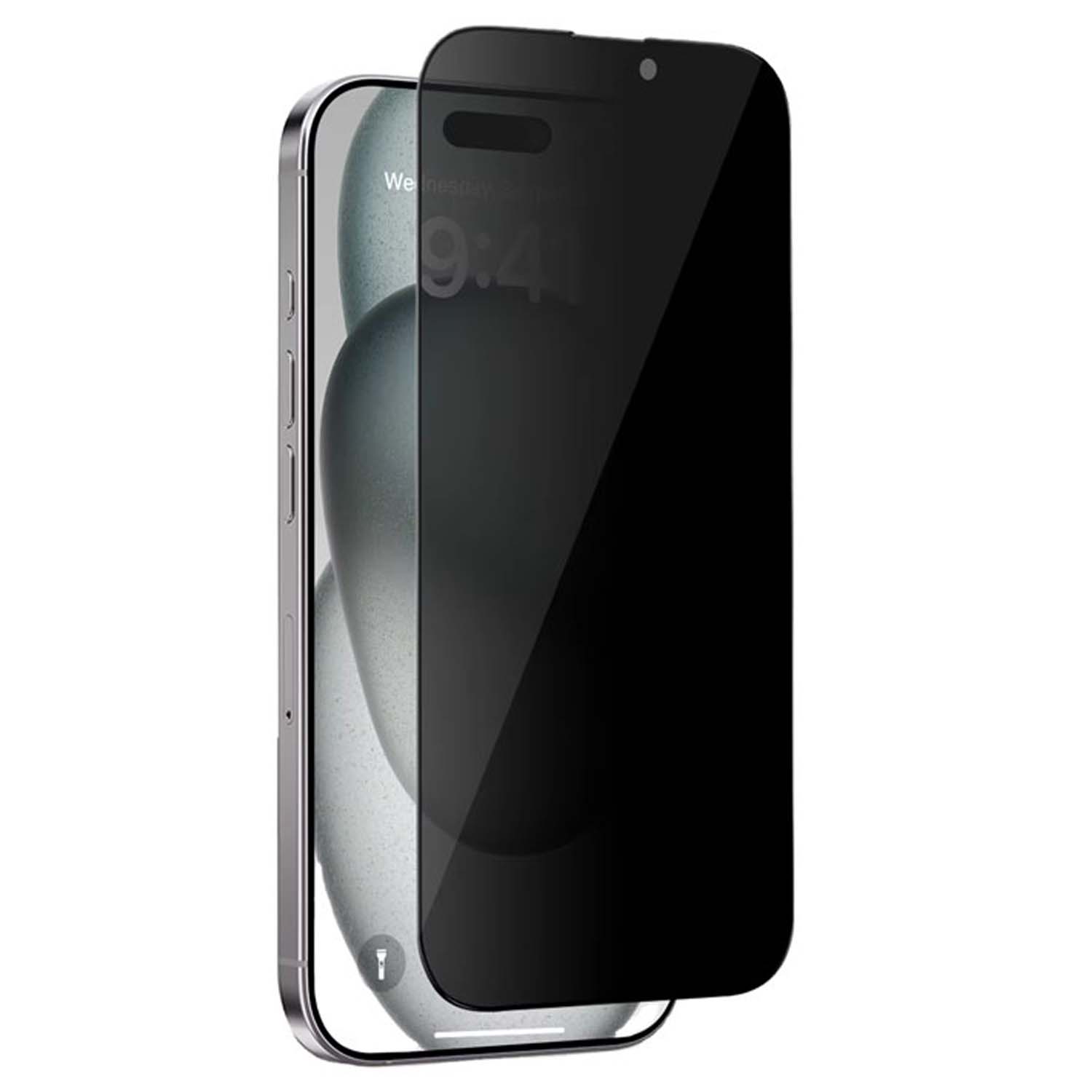 Iphone 17 air privacy-skjermbeskytter heldekkende hd herdet glass