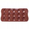 Silikonform chocolate macarons bakform