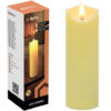 LED-ljus 17 cm – Batteridrivet LED Blockljus / LED Gravljus med Flimrande Låga