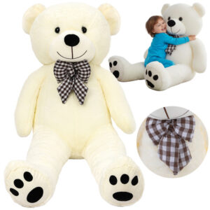 Enorm Nallebjörn 180 cm Mjukisdjur Teddy för Barn och Vuxna