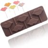 Silikonform för Klubbor & Tårtdekoration – Lollipopform med 6 Pinnar
