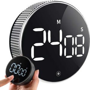 Digital Kökstimer med Magnet & Stoppur – LED-display med Justerbart Alarm