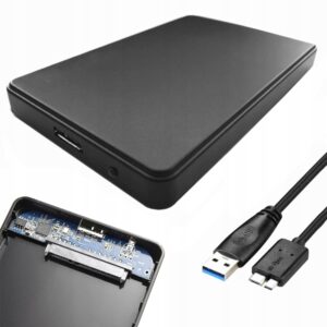 Extern HDD/SSD Kapsling 2.5" – USB 3.0 till SATA Hårddiskkabinett