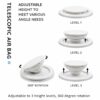 Magnetisk knapp for mobiltelefon – magsafe-kompatibel mobilholder med sterk n52-magnet gjennomsiktig