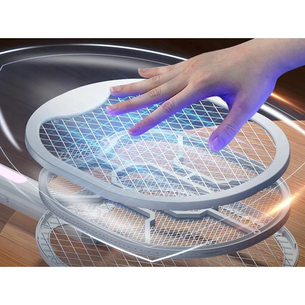 Elektrisk fluesmekker og myggracket usb – uv-lampe og sammenleggbar design - bilde 2