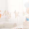 Baby födelsedagsbanner my 1st birthday – 154 cm