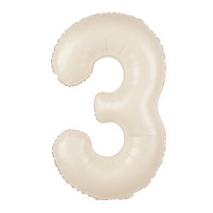 Folieballong Siffra 3 Kräm Beige 100 cm