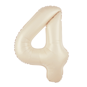 Folieballong Siffra 4 Kräm Beige 100 cm