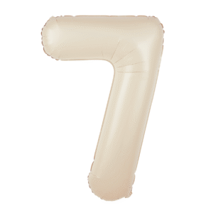 Folieballong Siffra 7 Kräm Beige 100 cm