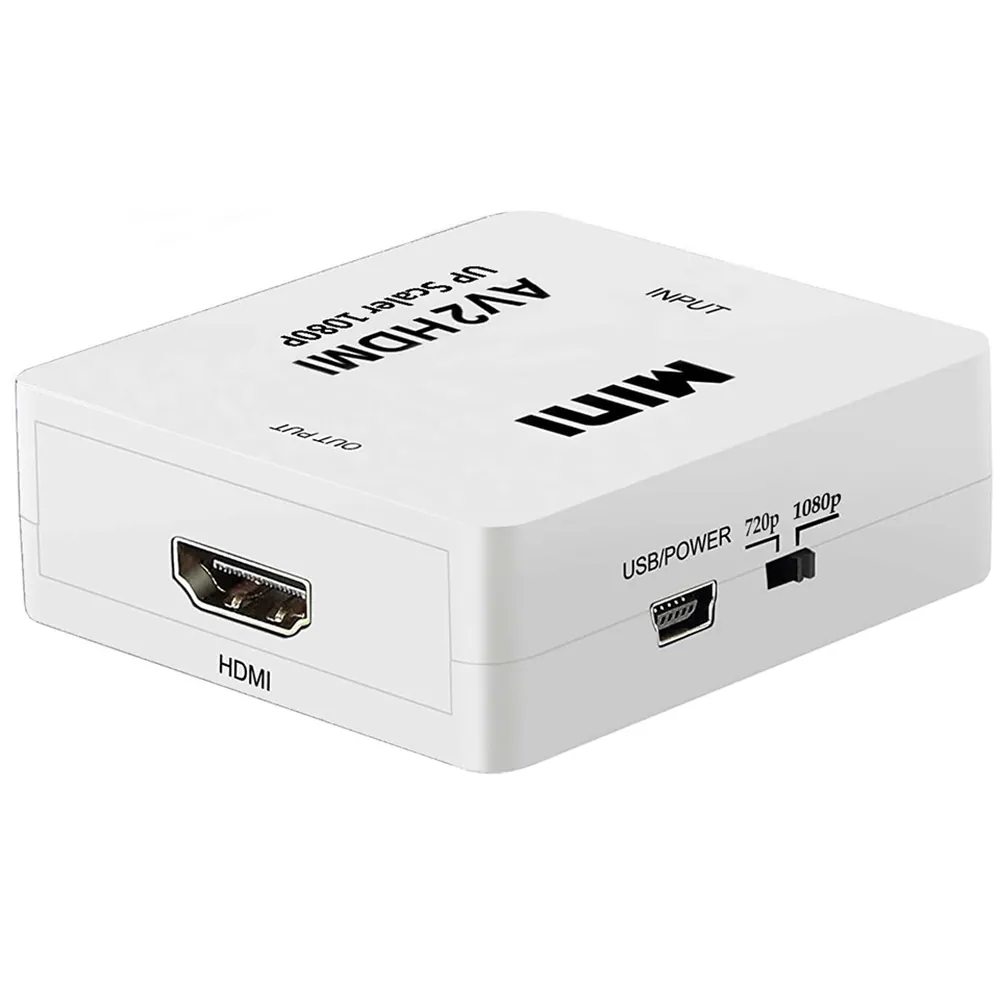 Av adapter rca till hdmi 1080p med ljud - bild 2
