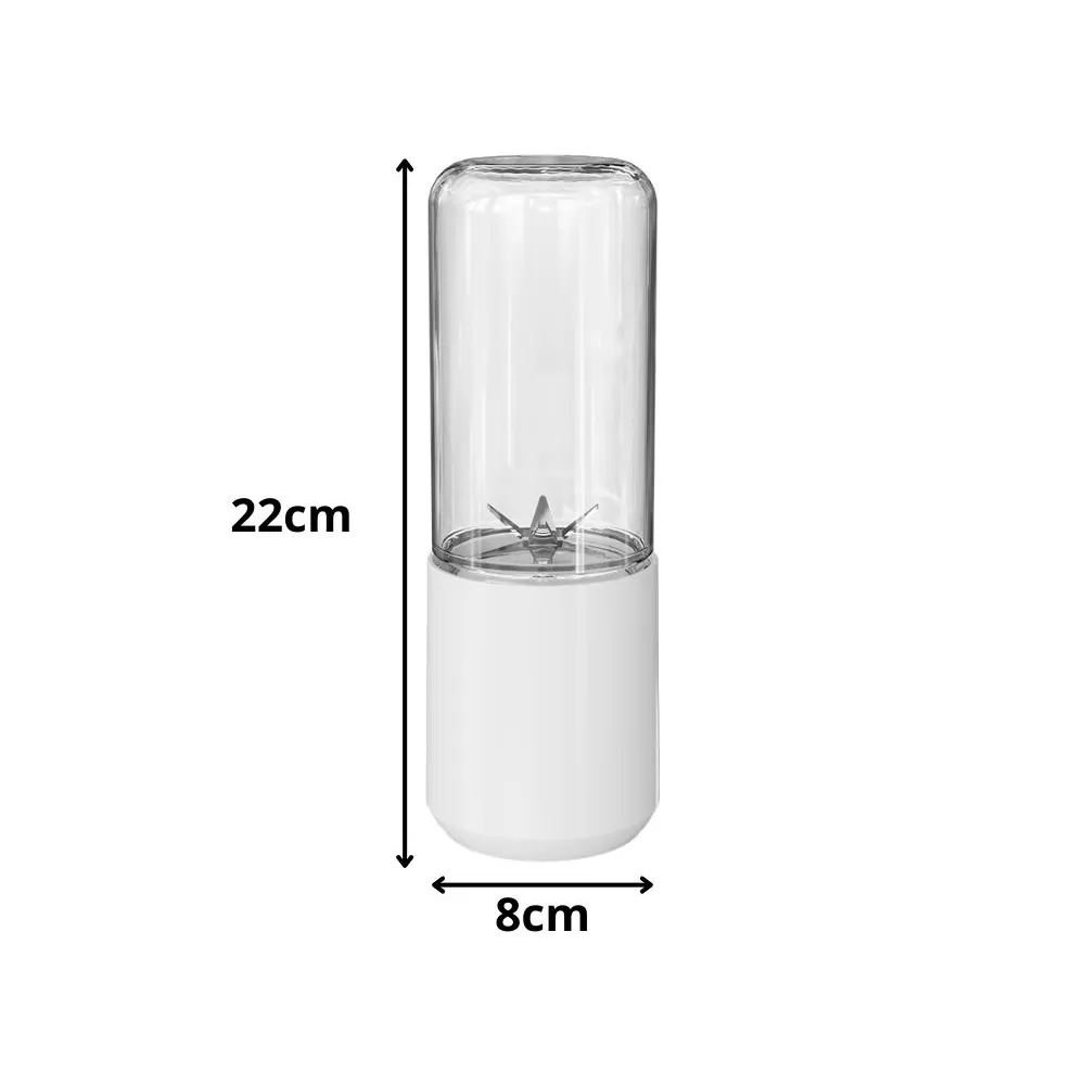 Bærbar usb-blender – mini smoothiemikser 150w - bilde 8