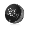 Digital kjøkkentimer med magnet og stoppeklokke – led-display med justerbar alarm