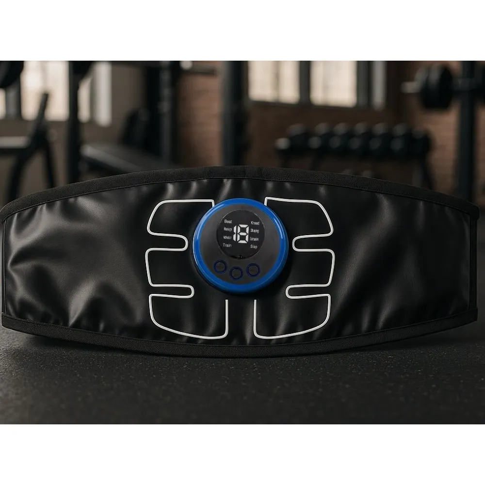 Ems treningsbelte for magemuskler med muskelstimulator og 8 programmer - bilde 5