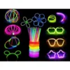 Fluorescerande glow armband 20 cm – färgglada ljusstickor för fest, event & festival (100-pack)