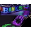 Led-panel 60x12 cm – programmerbar skjerm for bil og butikkvindu med app og fjernkontroll