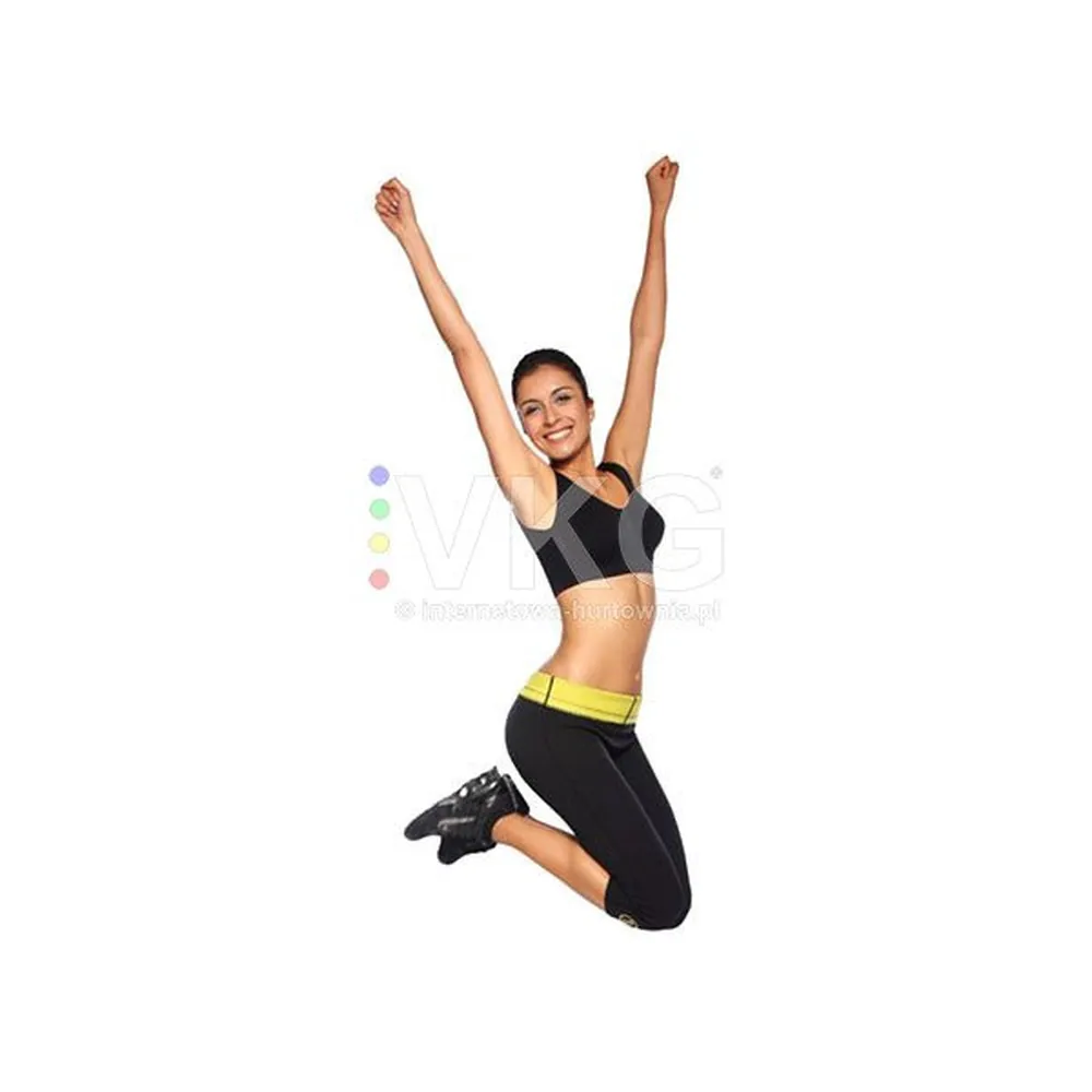 Neopren träningshorts leggings med sauna effect l - bild 6
