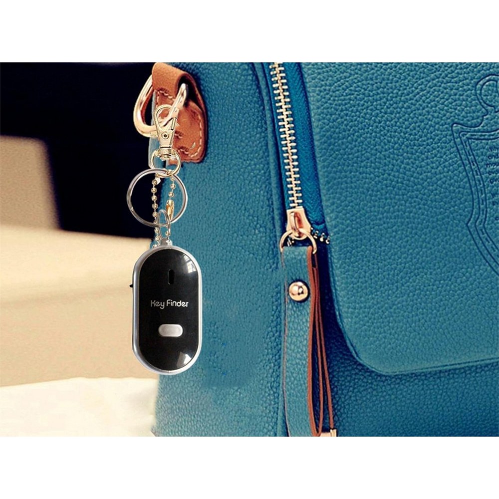 Nyckelhittare key finder med visselfunktion svart - bild 2