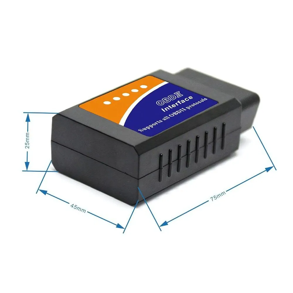 Obd2 bluetooth adapter läsare diagnos trådlös felkodsläsare - bild 5