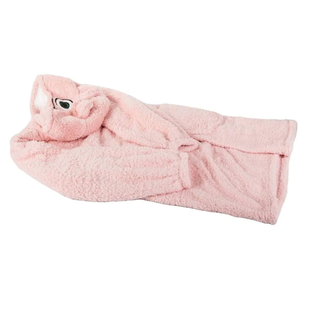 Oversize alien snuggie med luva | mysig filt med ärmar rosa - bild 4