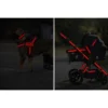 Reflekstape rød 8m selvklebende – refleksbånd for sykkel, bil & mc 1cm