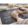 Silikon bakmatta 50×40 cm – non-stick degmatta med måttmarkeringar