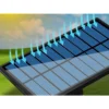 Solcellsdriven spotlight med rörelse- och skymningssensor, extra solpanel