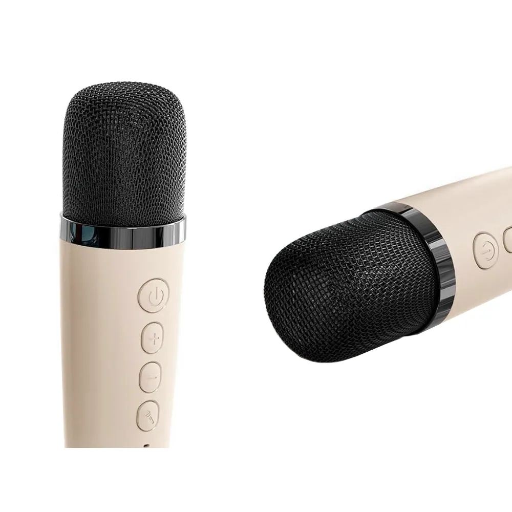 Trådlöst karaoke set med bluetooth högtalare och rgb-belysning - bild 7