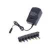 Universal justerbar strömadapter 3–12v 30w med 7 kontakter