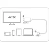 Usb-c till hdmi-kabel 4k uhd 60hz – 1,8 m adapterkabel för tv, skärm & projektor